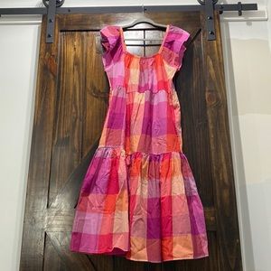 TT tiered square neck dress. Size S 4-6. NWT